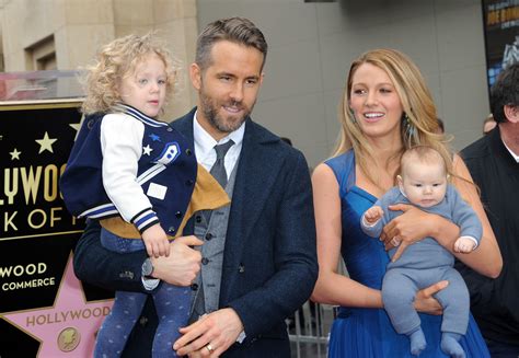 Ryan Reynolds and Blake Lively Kids Names, Ages,。